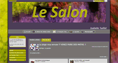 Desktop Screenshot of isabelle-saillot.com